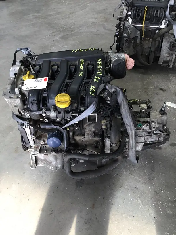 Moteur + BV Renault Scenic II 1.6 ess (0119261-200)